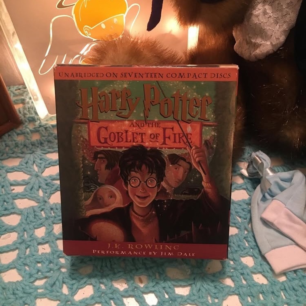 2000 Harry P O T T E R and the Goblet of Fire Audio book on CD